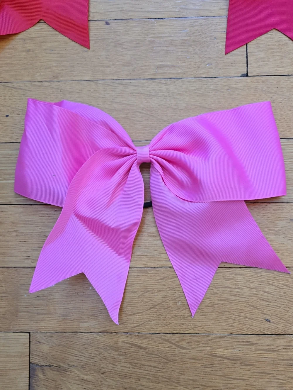 Handmade Lot of 13 Cheerleading Hair Bows, Multicolor, EUC, OS